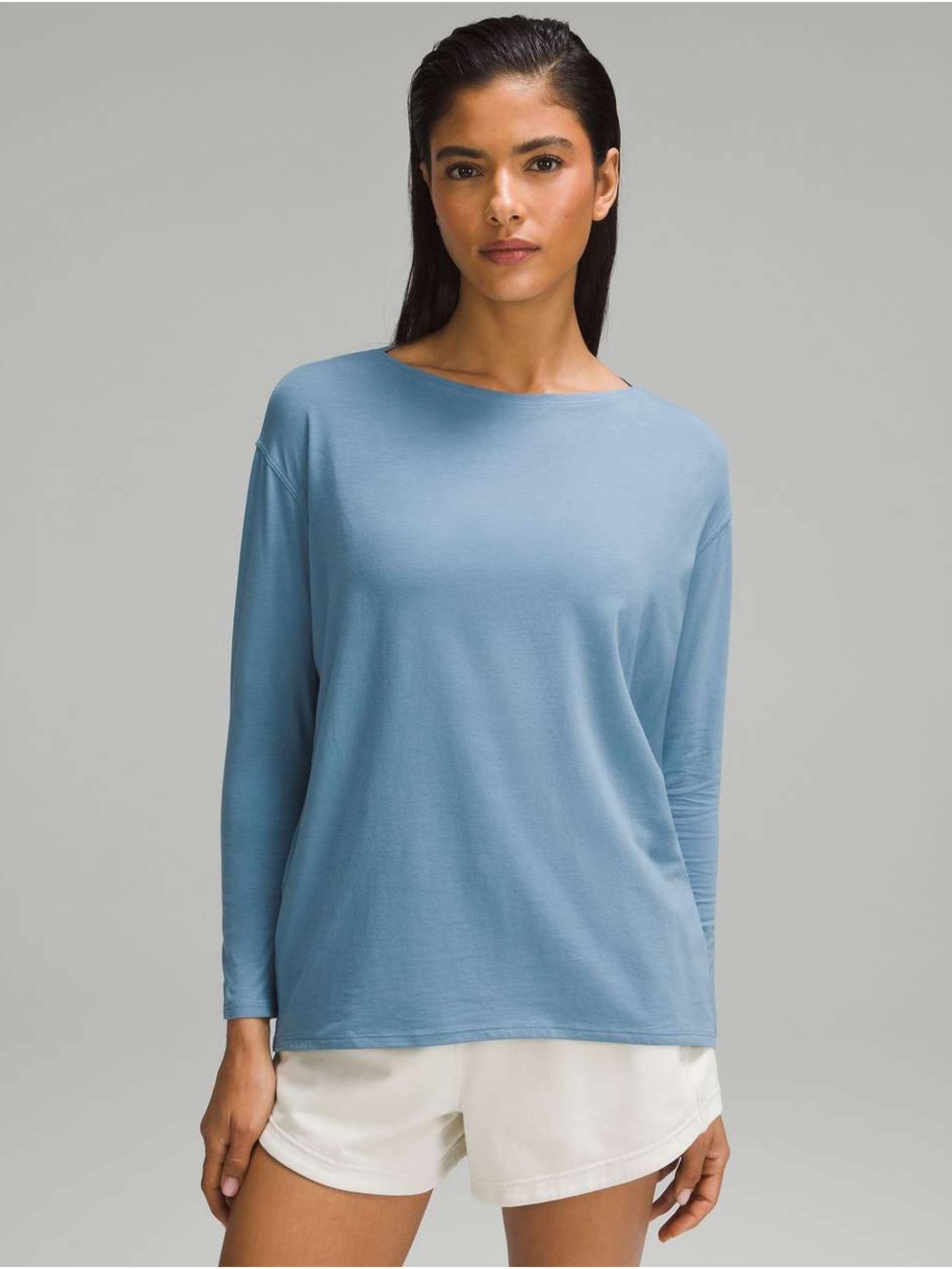 Back In Action Organic Cotton-Blend Long-Sleeve Shirt